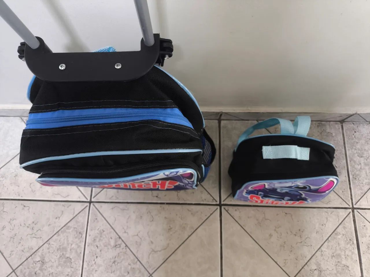 Mochila + Lancheira Stitch Unissex  - Foto 4