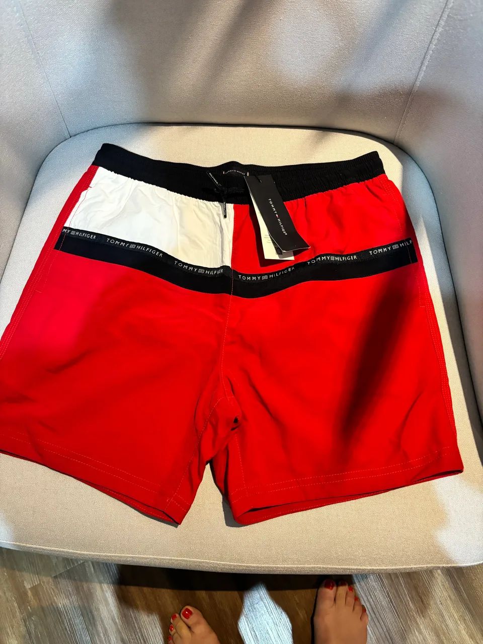 Bermuda infantil Tommy Hilfiger 