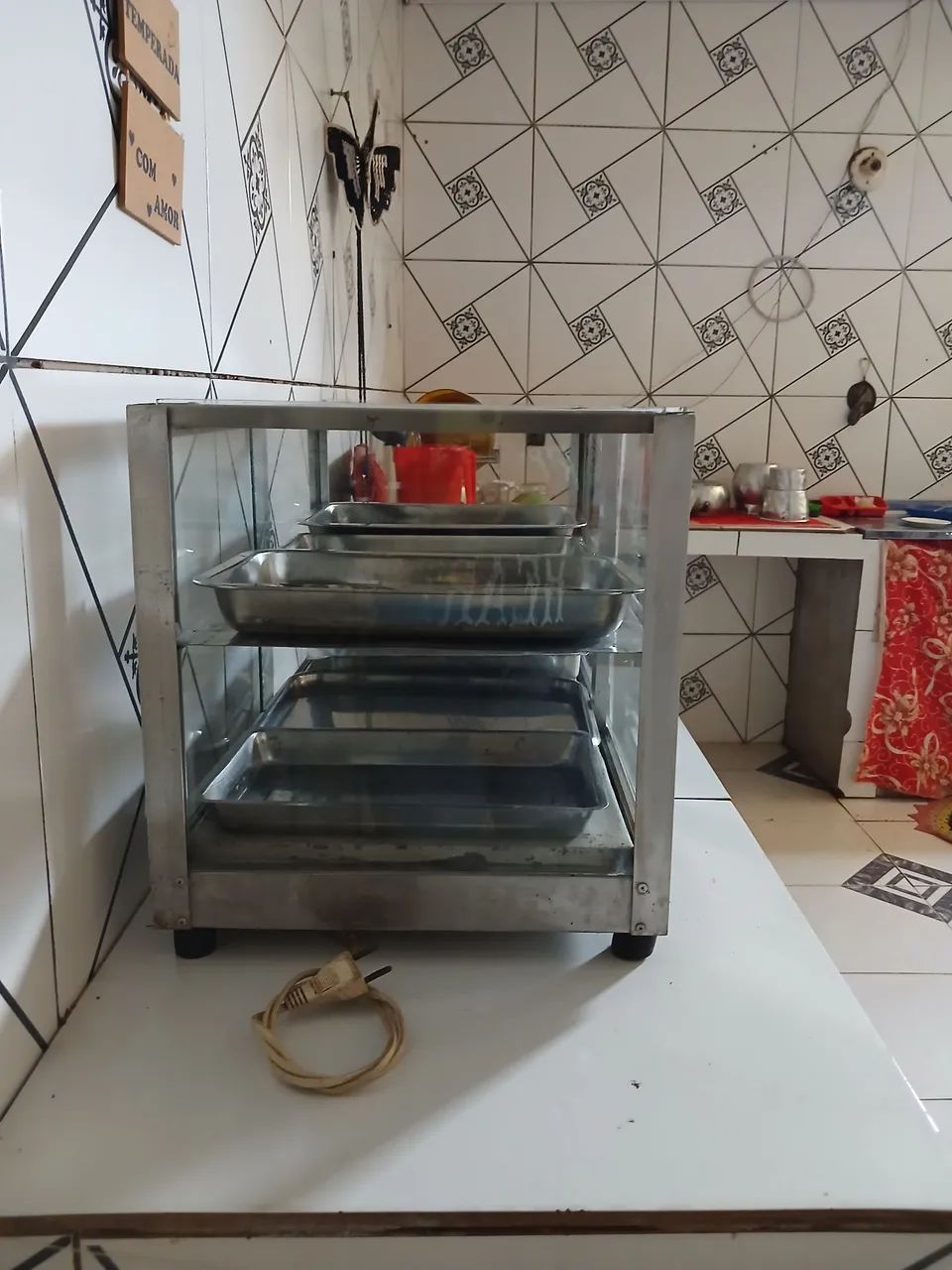 VENDO ESTUFA DE SALGADOS SEMI NOVA - Foto 2