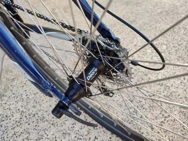 Bicicleta TREK 27v alumínio Alpha aro 26, toda Shimano Deore - Foto 4