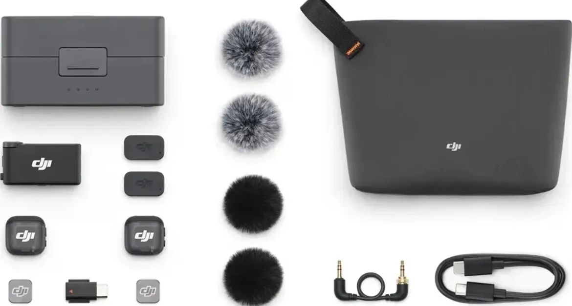 Microfone Dji Mic 3 - Padrão (2 Tx + 1 Rx + Case Carregador) - Foto 2