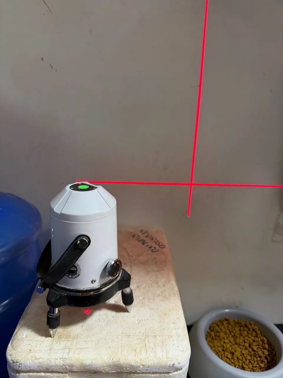 Laser duas linhas vermelhas laserline