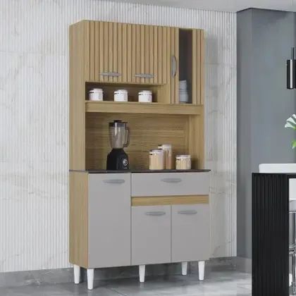 Kit cozinha coral 6pts- FRETE GRATIS / ENTREGA HOJE!! 