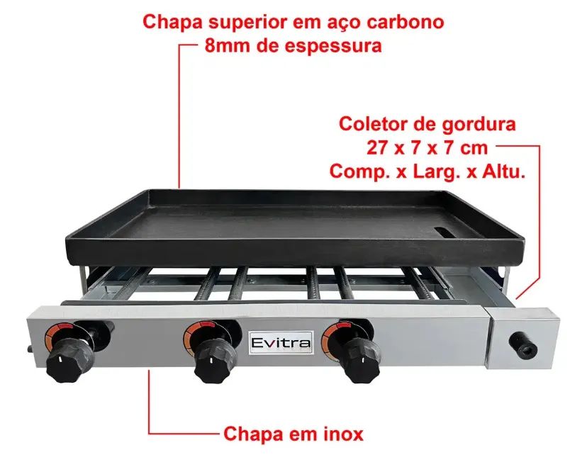 CHAPA DE LANCHE  - Foto 2