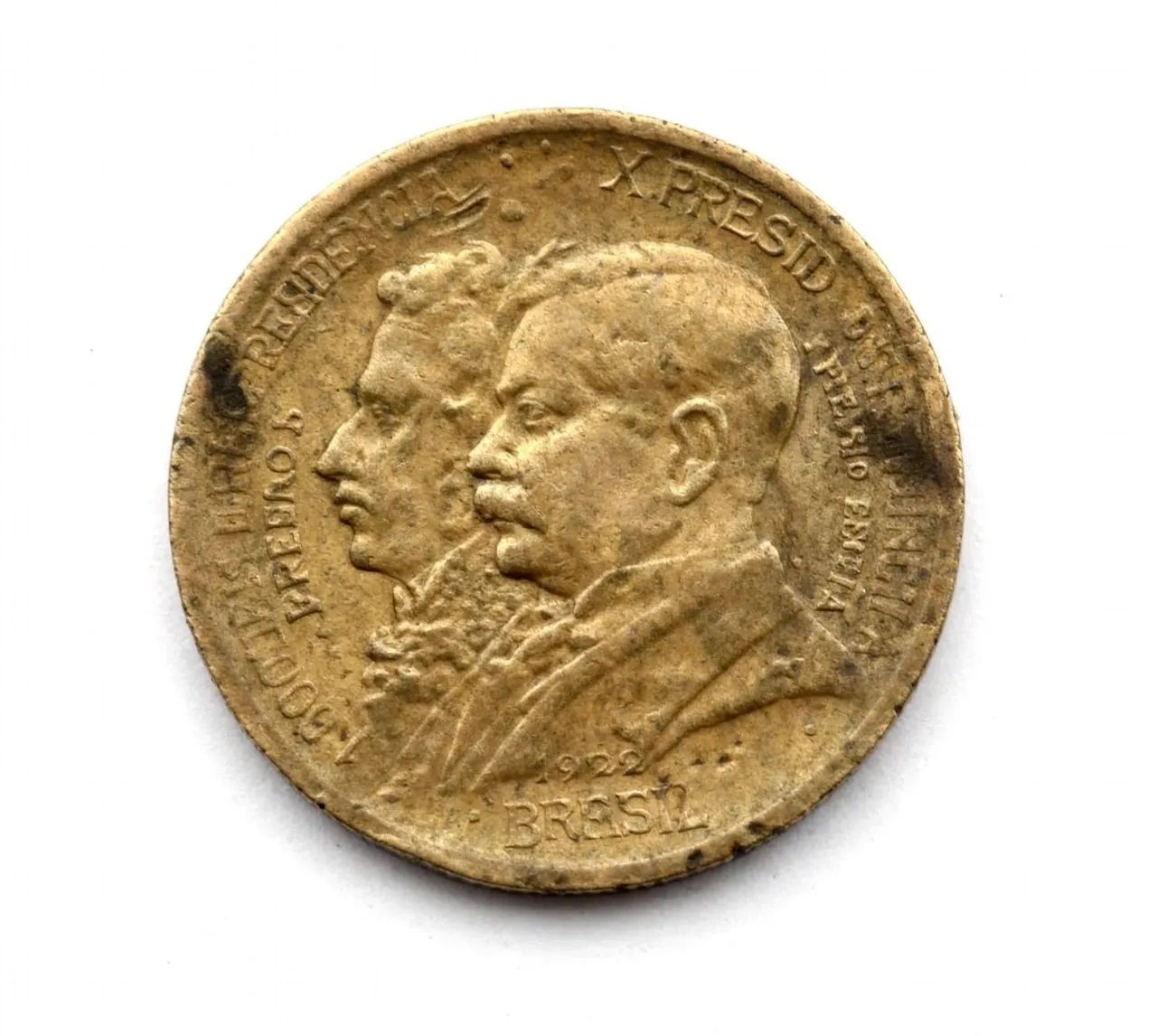 Moeda 1000 Réis 1922 Centenário da Independência`