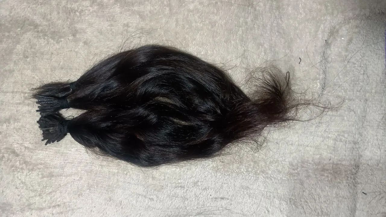 Cabelo humano liso ondulado - Foto 5