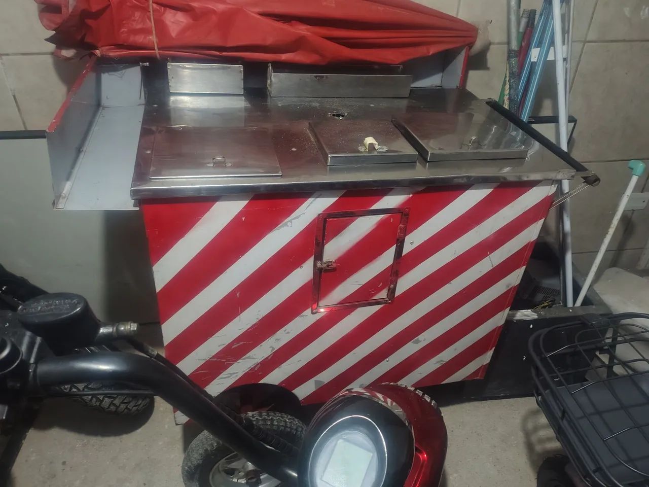 Carrinho hot dog 