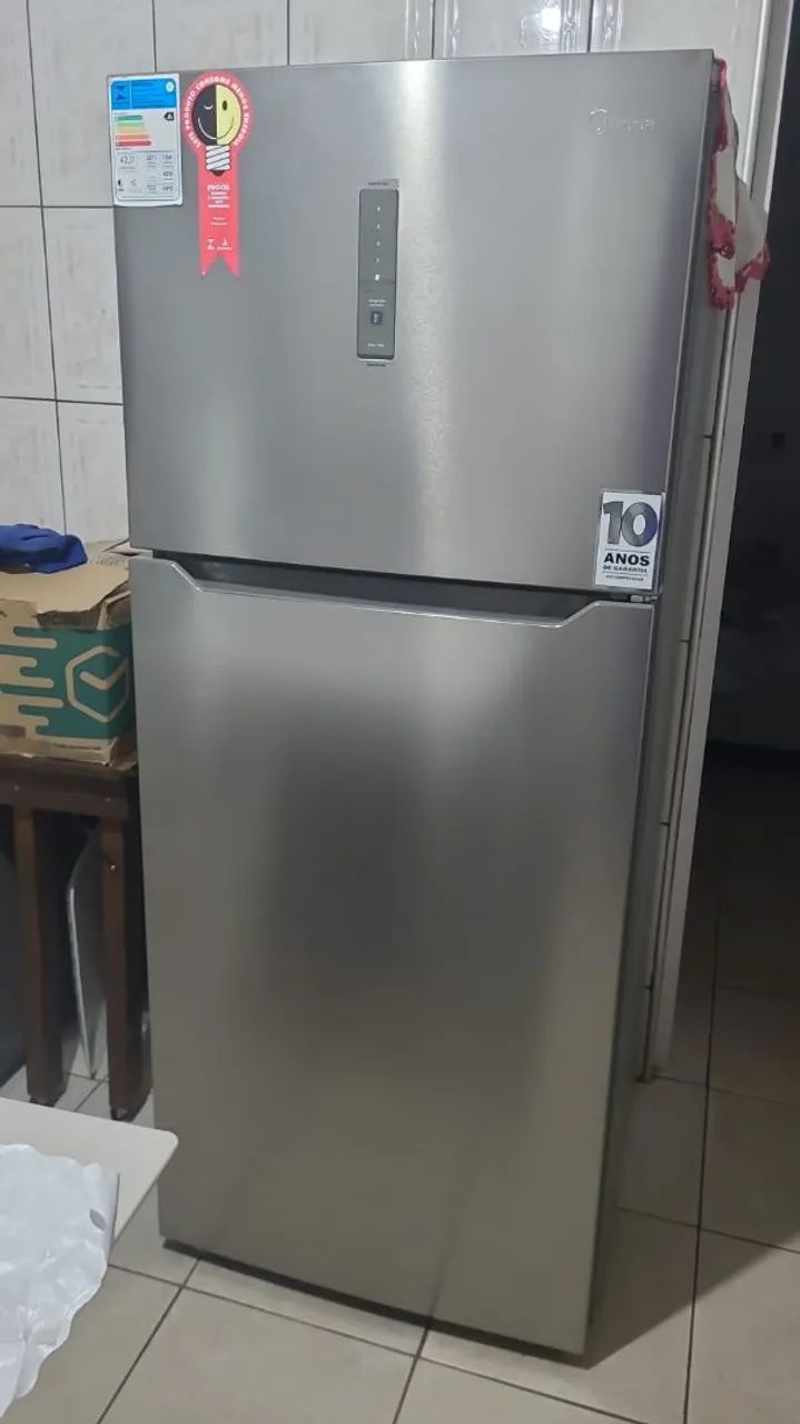 Geladeira grande marca midea... - Foto 4