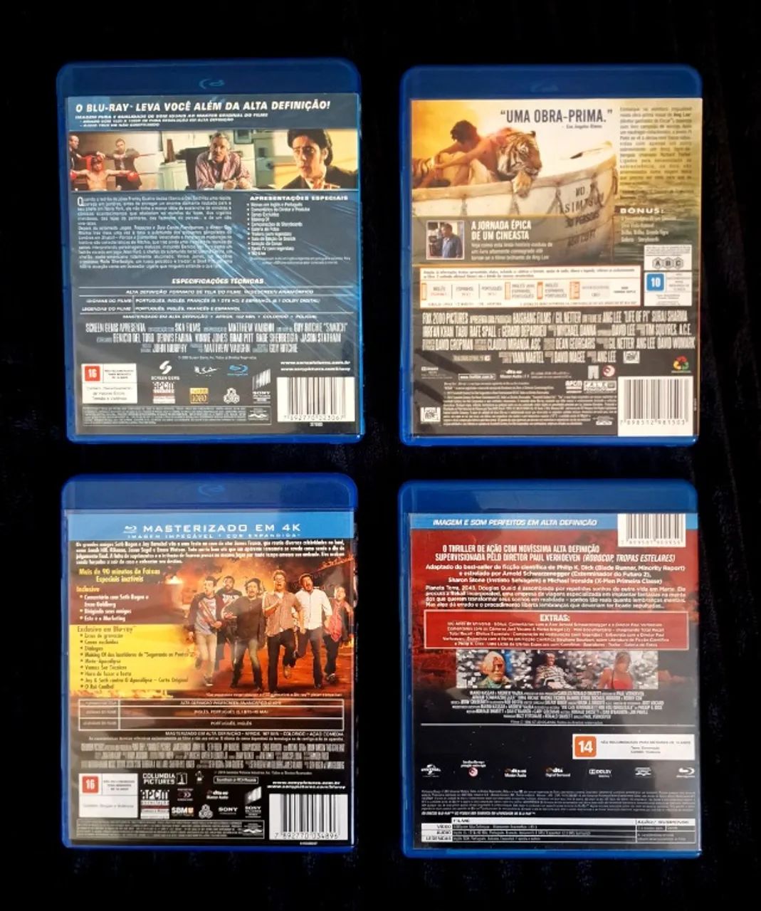 Blu-rays As Aventuras de Pi, Snatch, É o Fim. - Foto 4