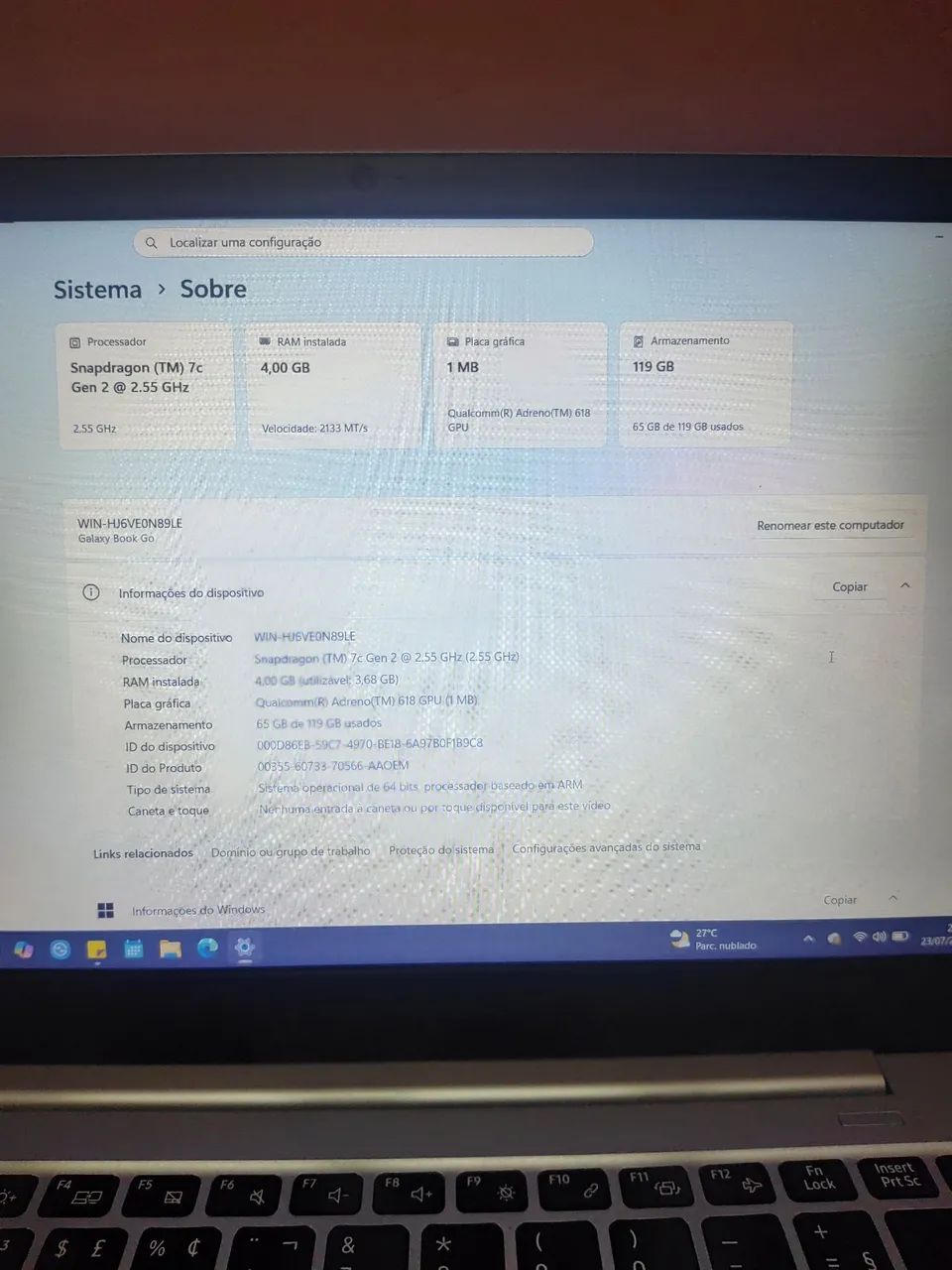 Notebook Samsung Galaxy Book Go  - Foto 5