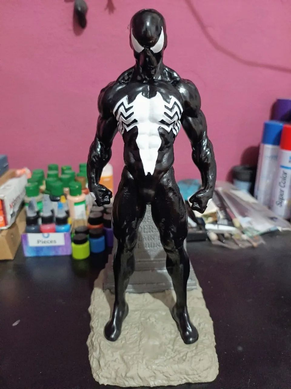 Spider ssymbiote 35cm 3D  - Foto 2