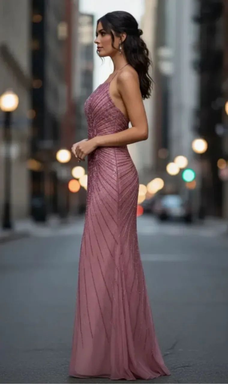 Vestido de festa longo rosê  - Foto 2