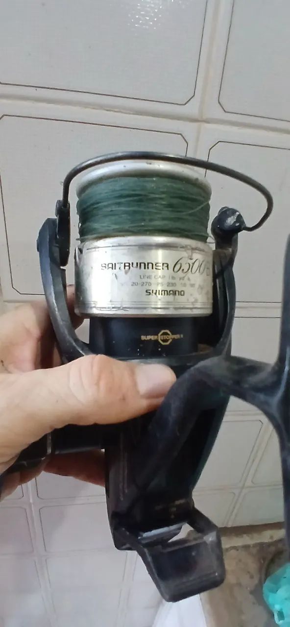 Molinete shimano Baitrunner 6500 - Foto 2