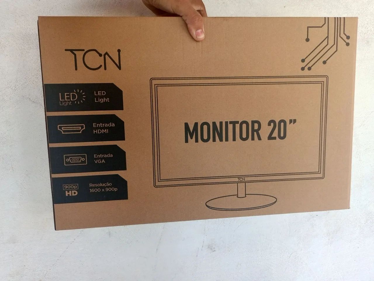 MONITOR 20" 60HZ HD ONEVIEW TCN - Foto 2