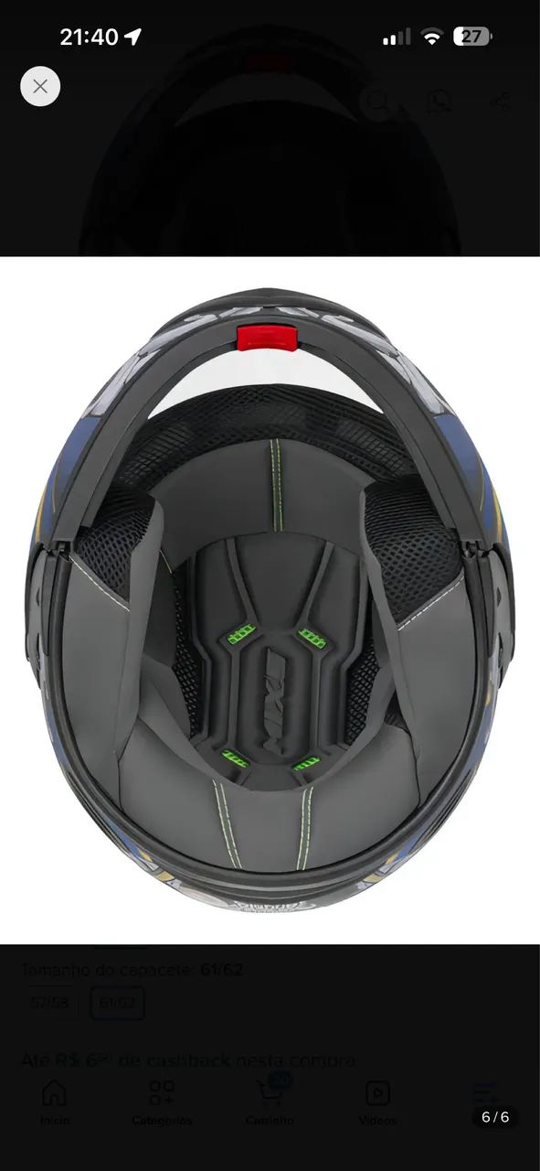 Capacete Robocop - Foto 5