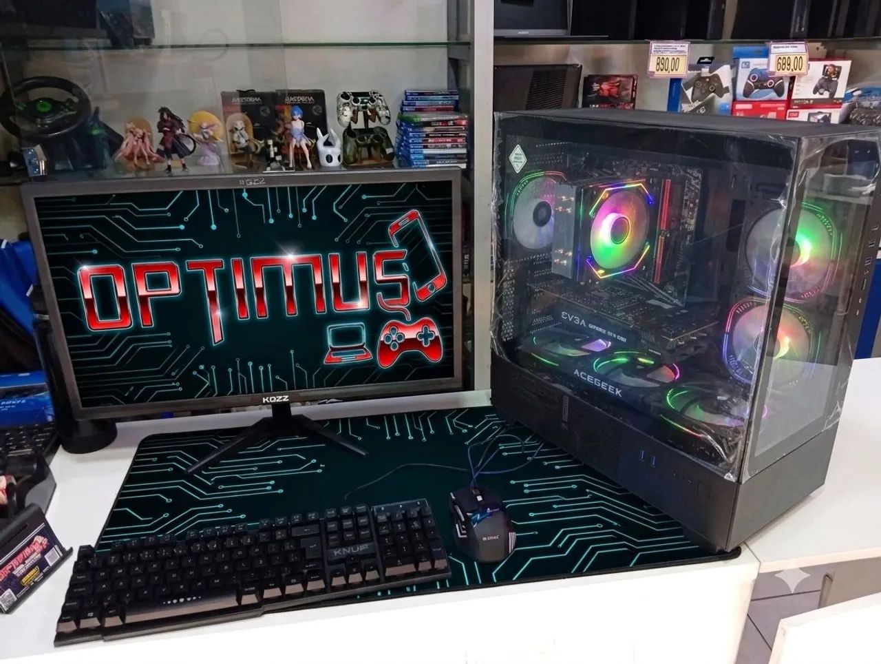 Ryzen 7 + 1060 pego troca 