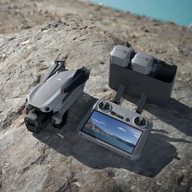Drone Dji air 3s combo com controle Tela - Foto 2