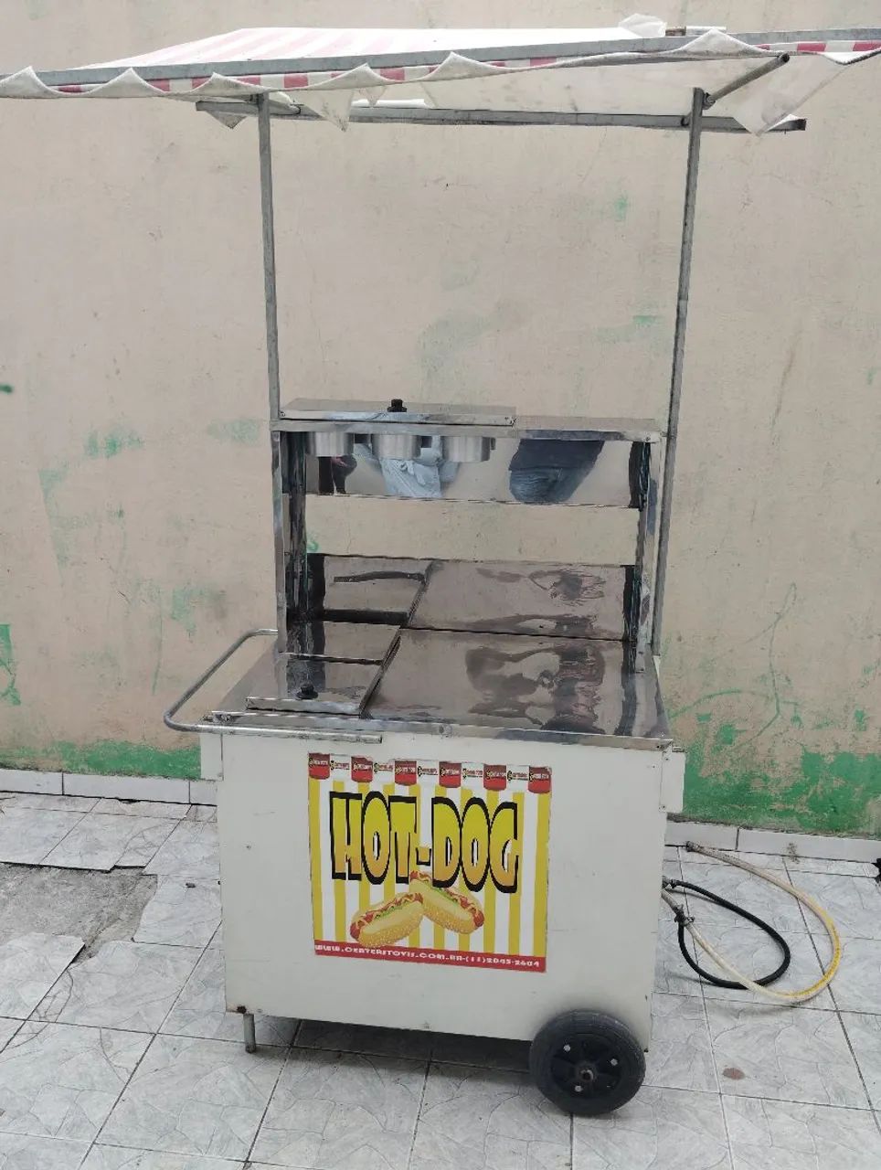 Carrinho de cachorro quente 