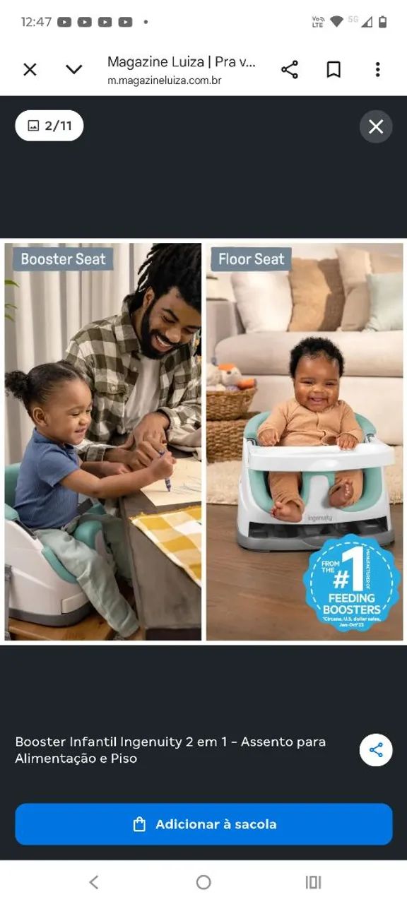 Cadeira alimentação  - Foto 5