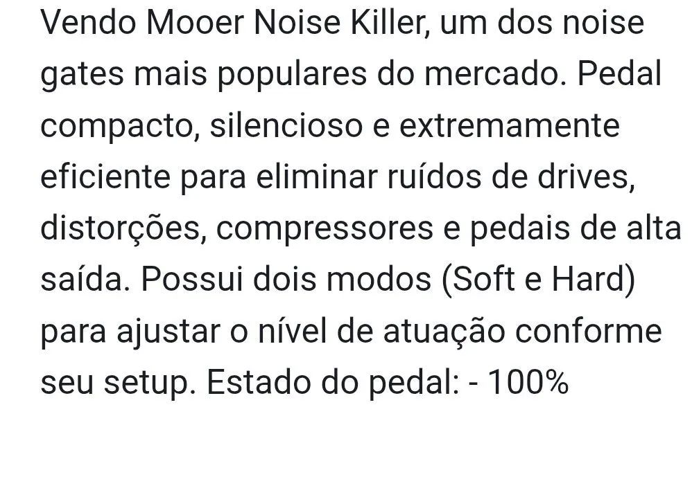 Pedal noise gate mooer noise killer - Foto 3