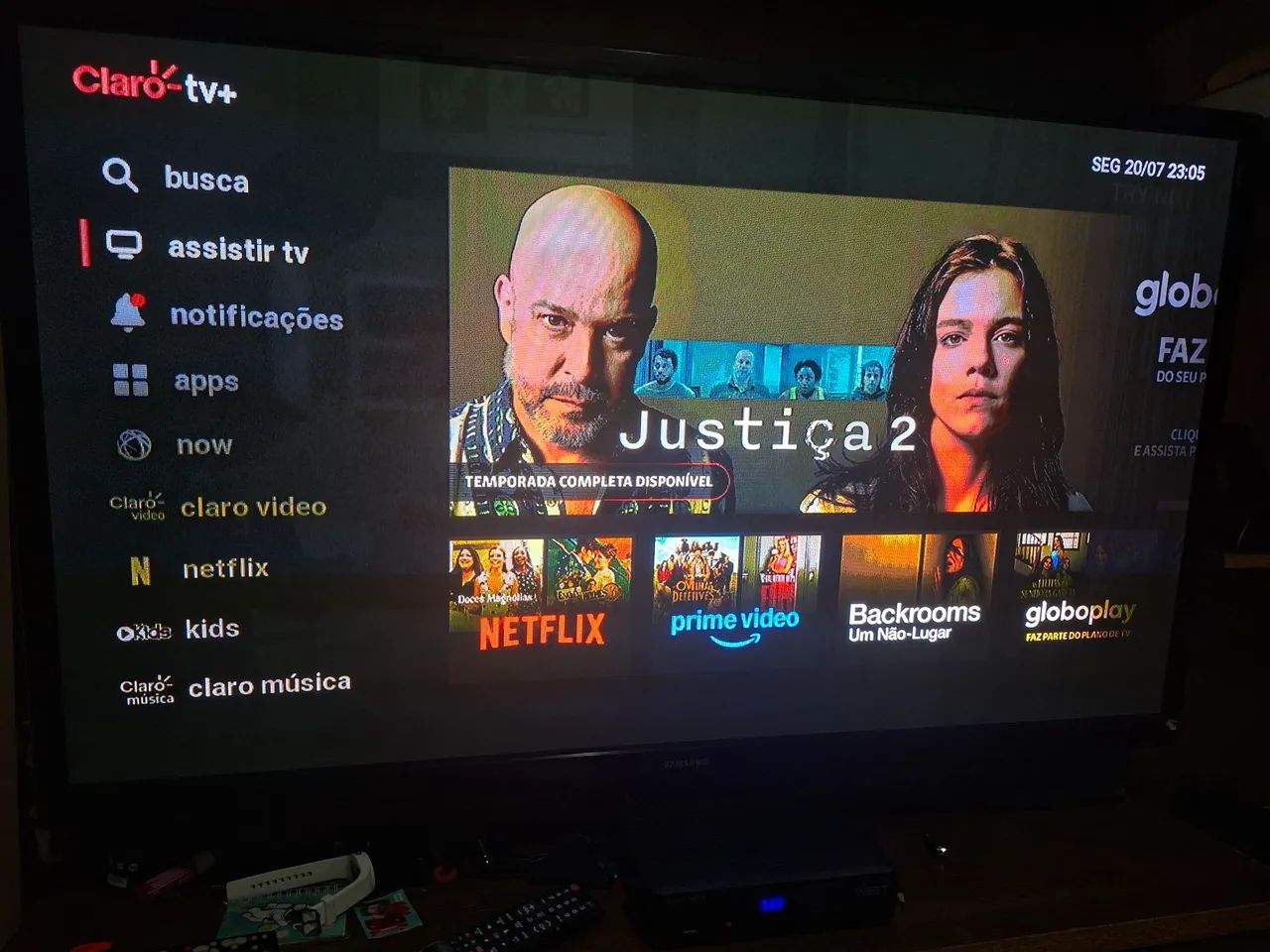 TV SAMSUNG 55 PLASMA SEM SMART - Foto 2