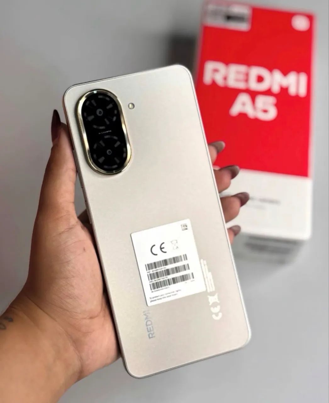 A5 Redmi 128GB 4 RAM | Lacrado | Original | Até 12x