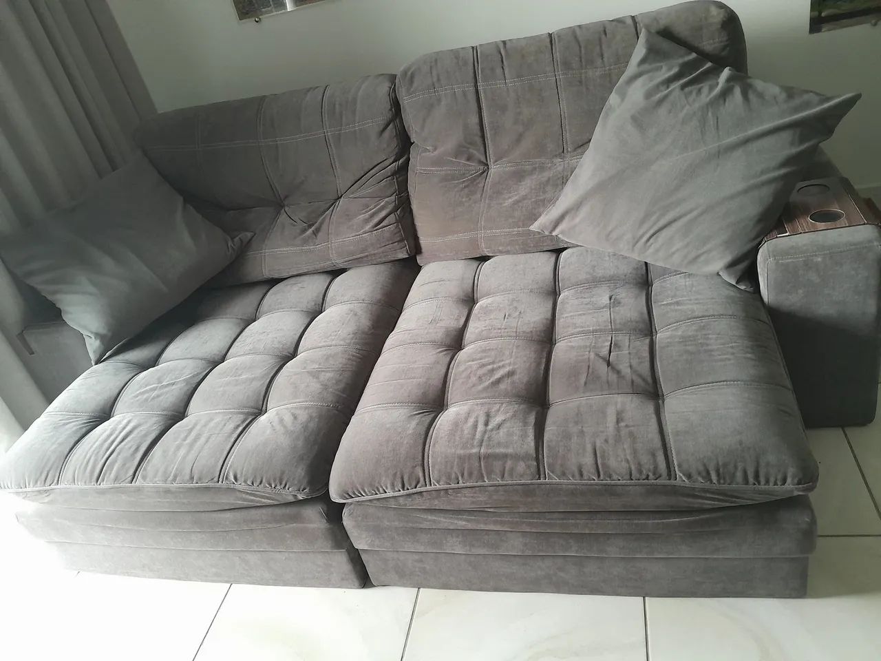 Vendo sofá  retrátil grande  - Foto 3
