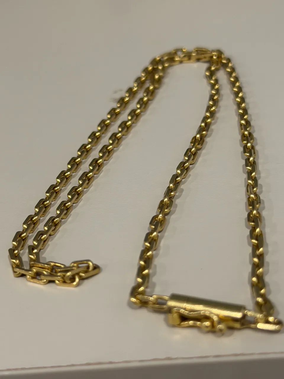 Cordão de ouro modelo Cartier 17.7G - Foto 2