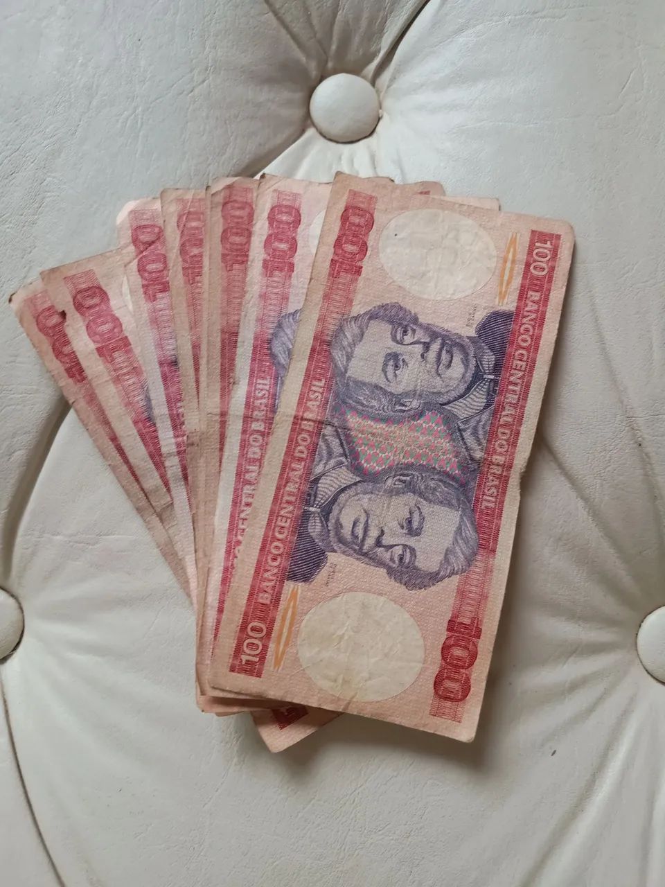 10 notas de 100 cruzeiros - Foto 2