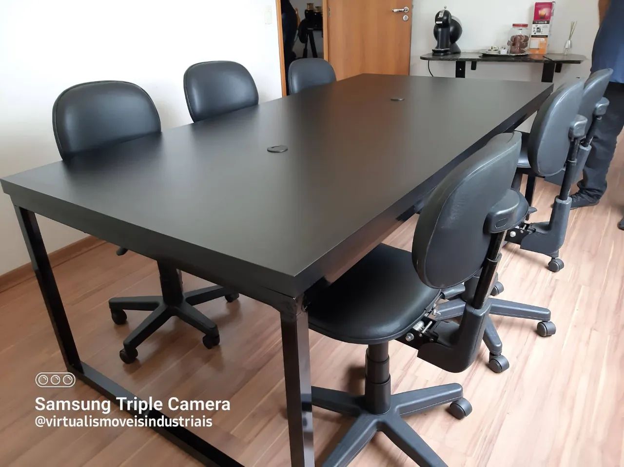Mesa de reunião industrial  - Foto 5