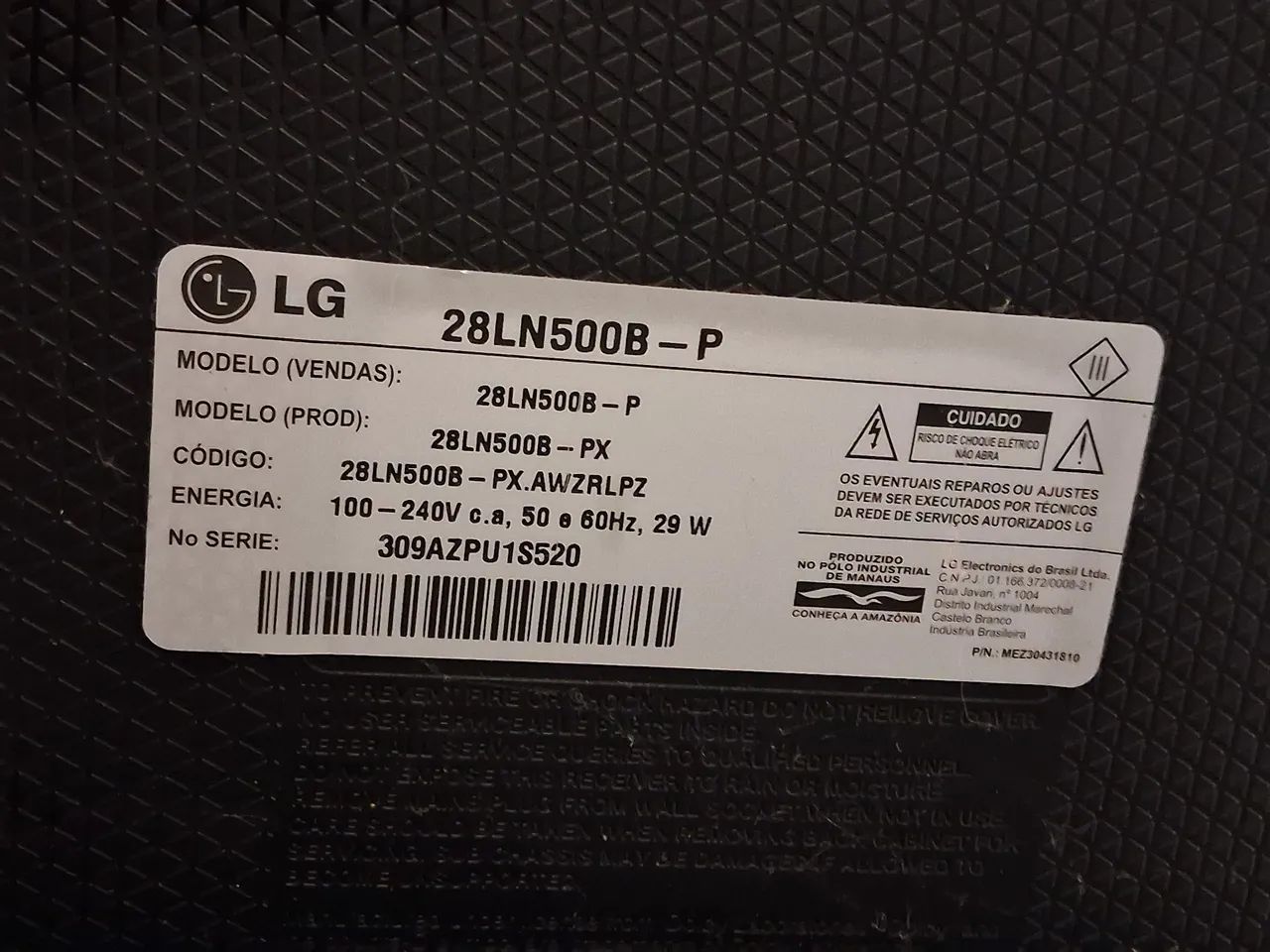 TV LG 28LN500B-P 28 polegadas - Foto 2