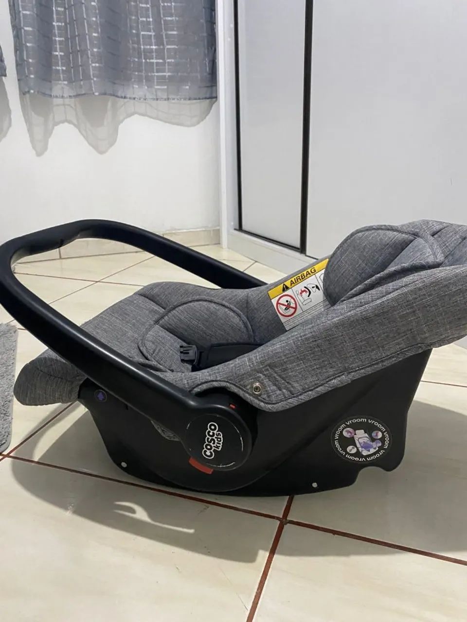 Carrinho + Bebê conforto Cosco Kids - Foto 3