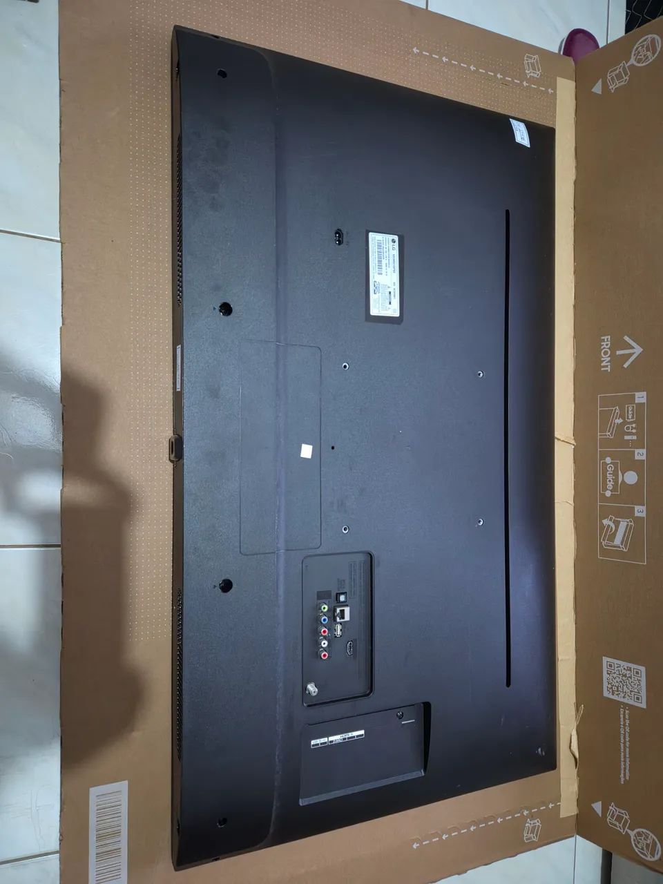 TV LG 43" COM DEFEITO - Foto 2