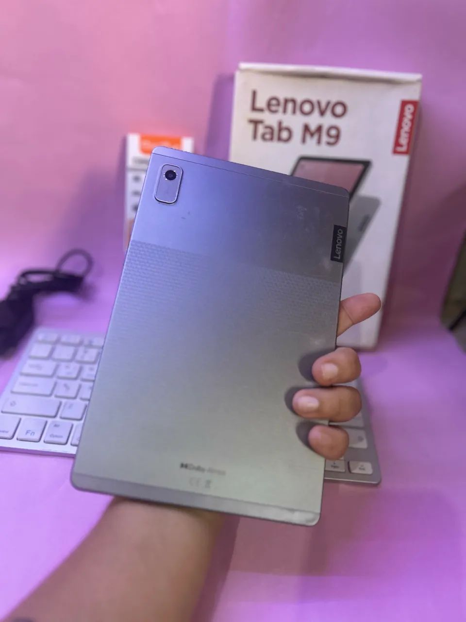 Tablet Lenovo M9 + caneta touch + teclado - Foto 3