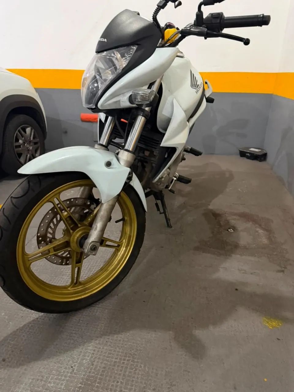 CB300R BRANCO PEROLADO 2014 ABS BAIXO KM - Foto 5