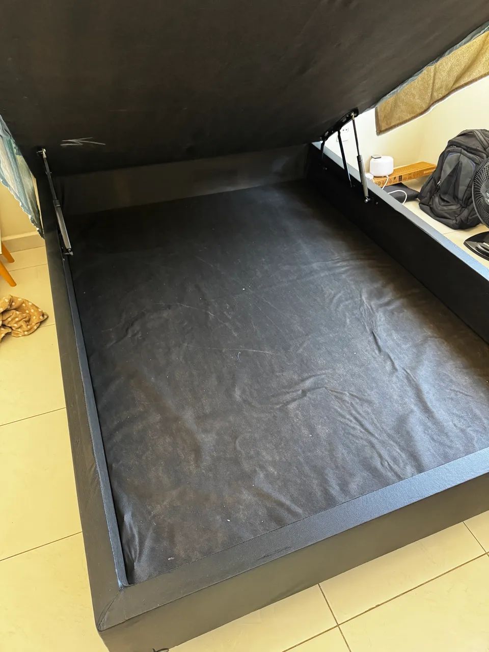 Cama  box Baú casal + colchão   - Foto 2