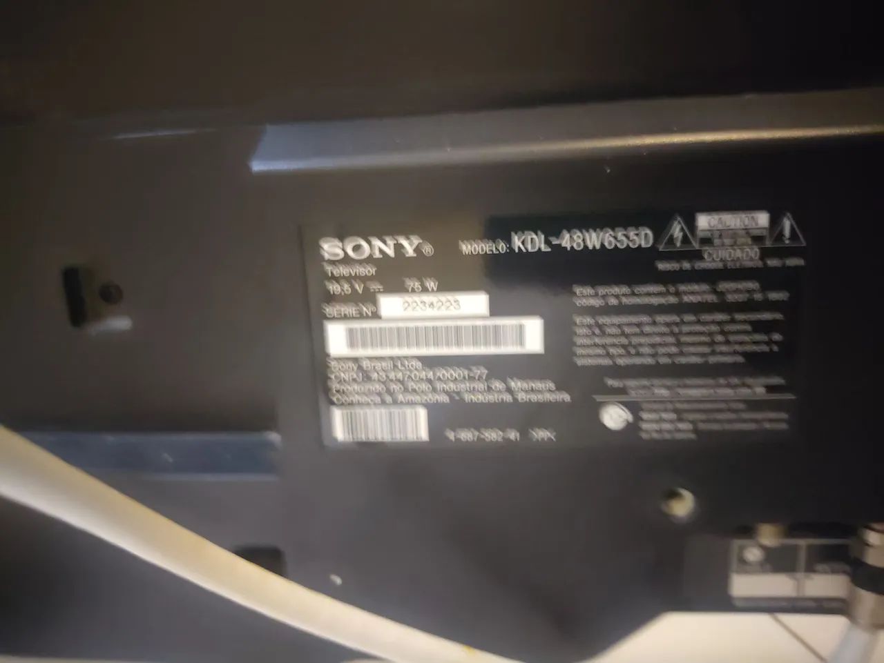 SO HOJE!! Tv Sony 48 pol SMART - Foto 2