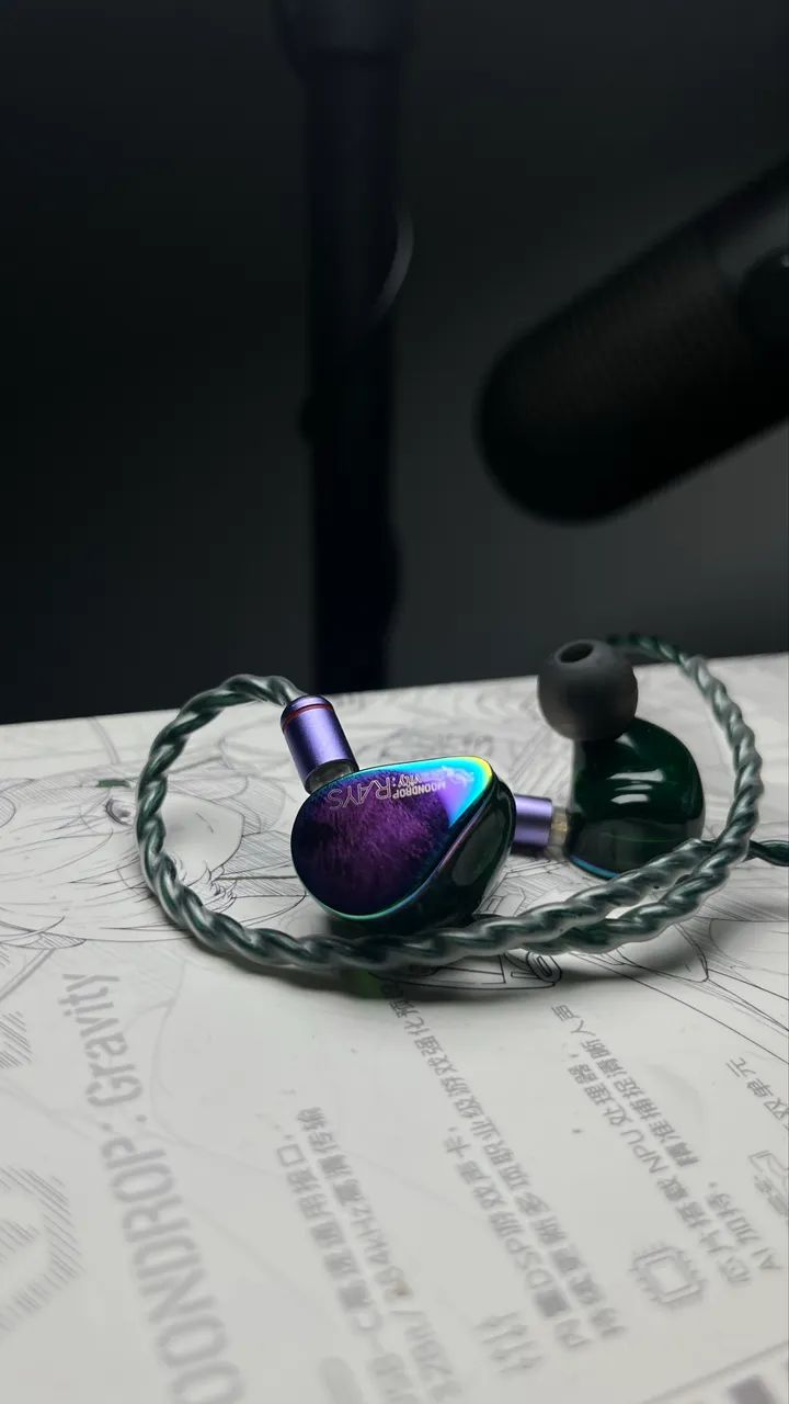 Moondrop Rays | IEM DSP USB - C | Ótimo para fps 