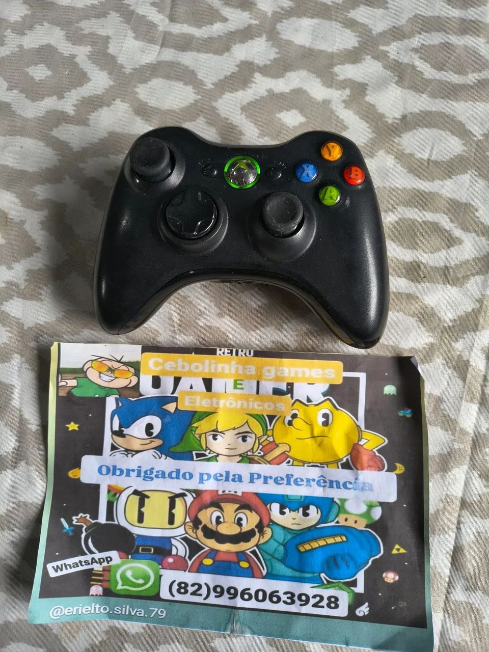 Controle original Xbox 360