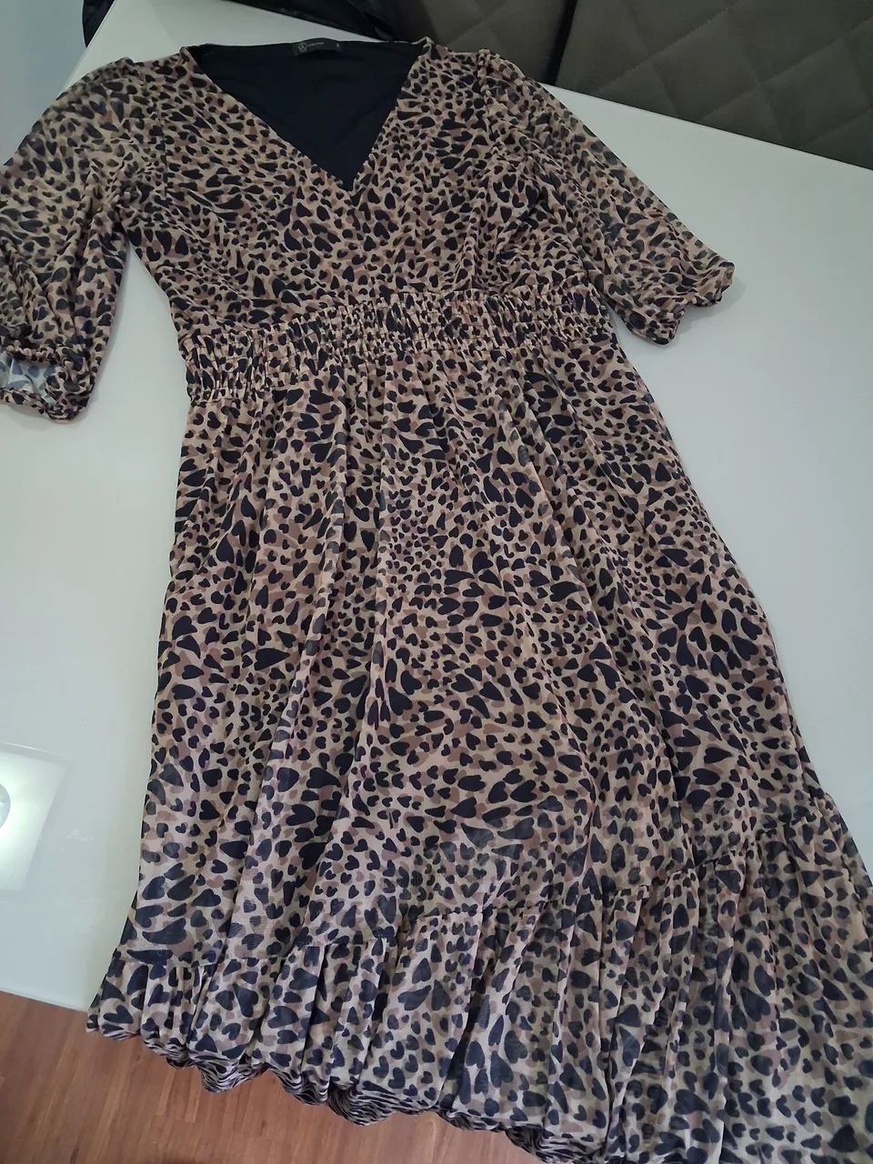 Vestido longo tamanho P nunca usado - Foto 2