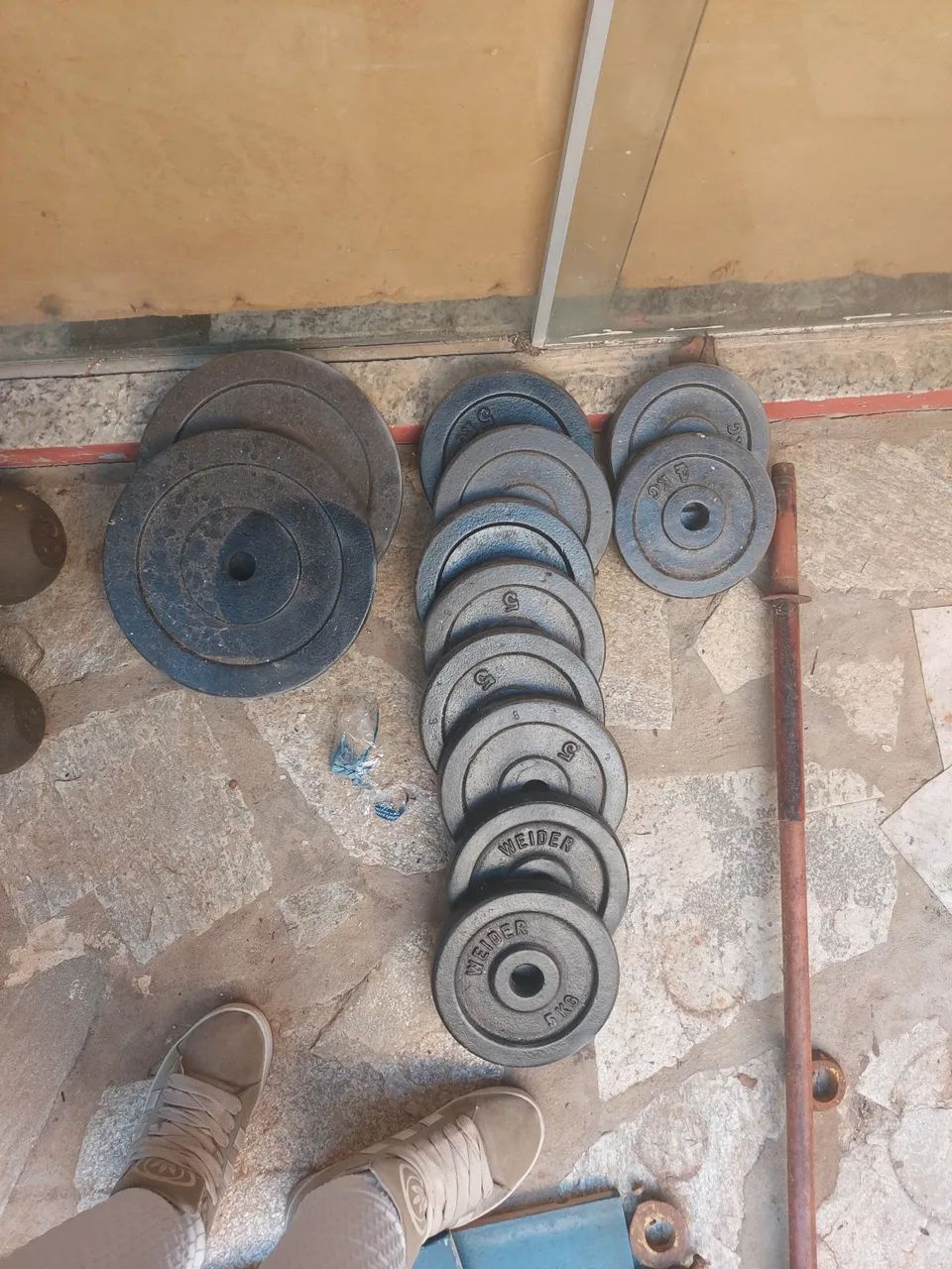 Anilhas de ferro fundido