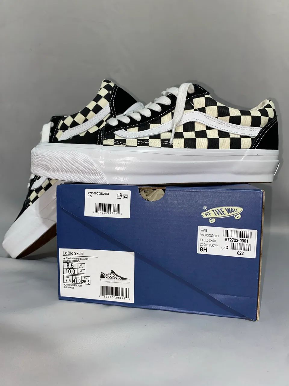 Vans Old Skool LX Checkerboard - original e novo  - Foto 5