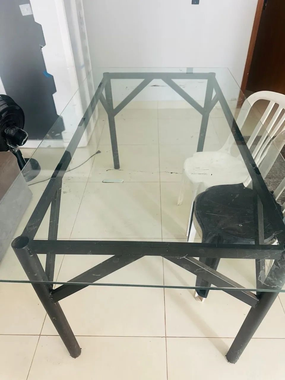 Vendo painel e mesa de vidro  - Foto 4