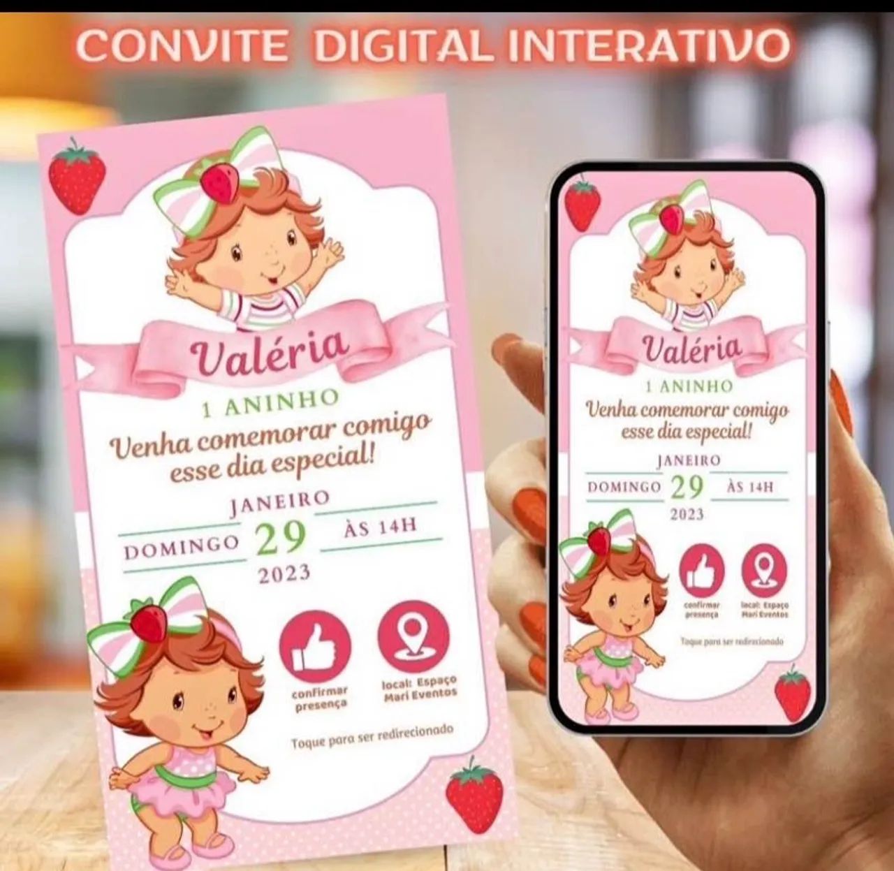 Convite interativo 