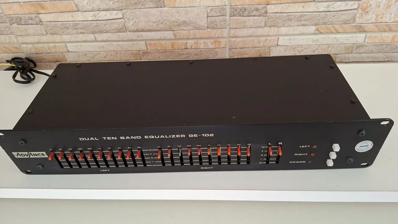 Equalizador advance lindo 