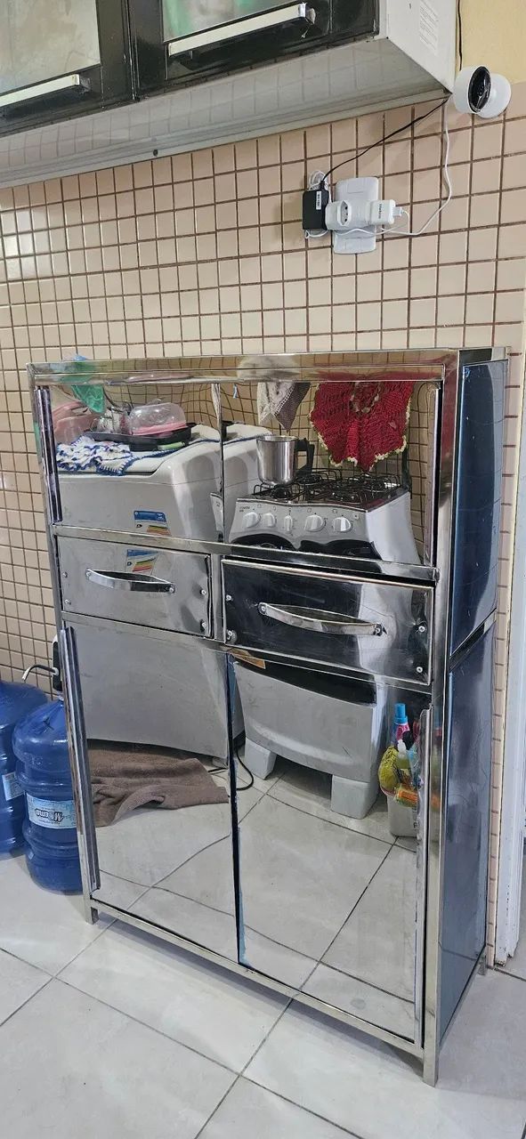 Balcão INOX NOVO - NO PLÁSTICO - Foto 3