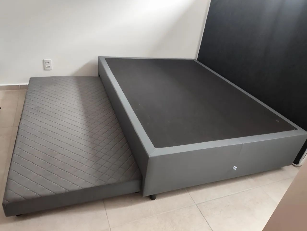 CAMA BASE BOX CASAL + CAMA AUXILIAR! - Foto 2