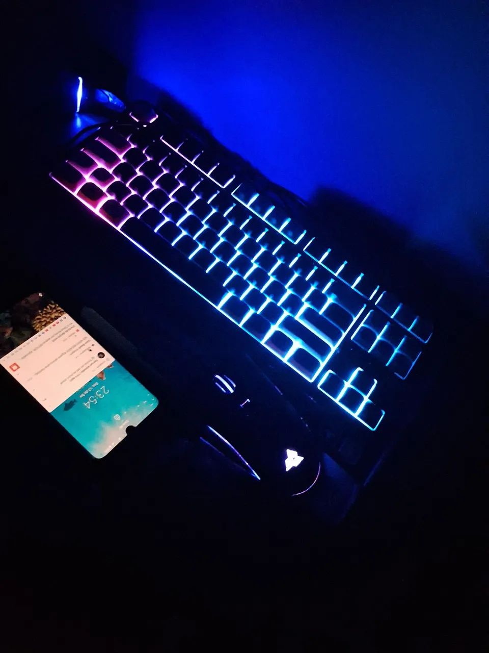 Kit teclado e mouse 4800dpi - Foto 2