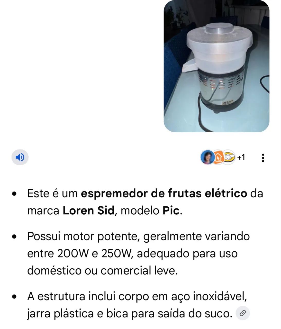 Espremedor de frutas loren sid 250w - Foto 5