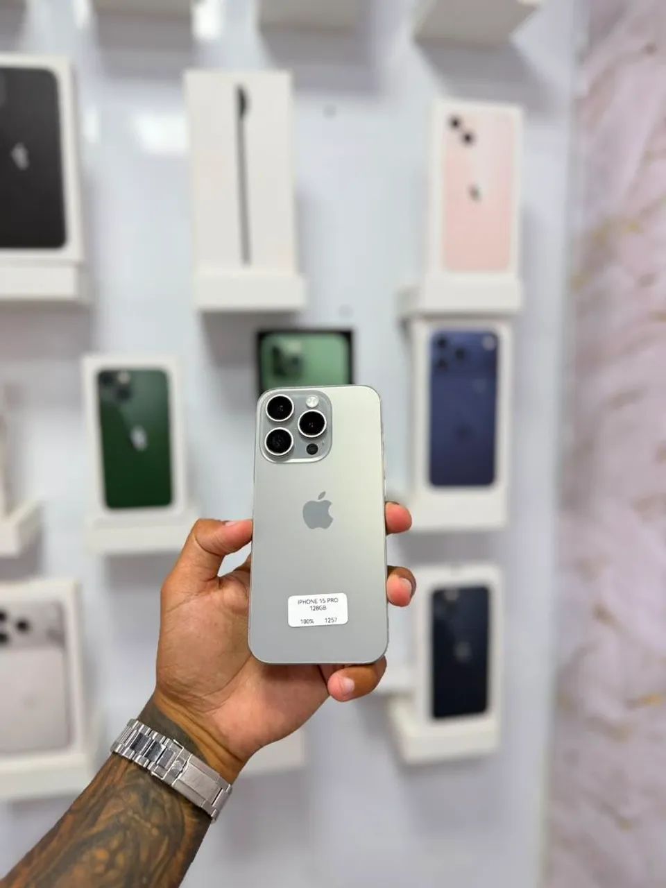IPHONE 15 PRO 128GB<br>R$ 3.599